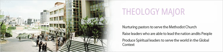Theology Major - Nurturing pastors to serve the Methodistt Churh Raise leaders who are able to lead the nation andits People Produce Spiritual leaders to serve the world in the Global Context